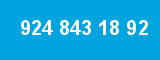 924 843 18 92 924 843 18 92